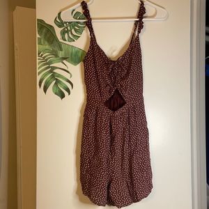 Abercrombie and Fitch polkadot romper